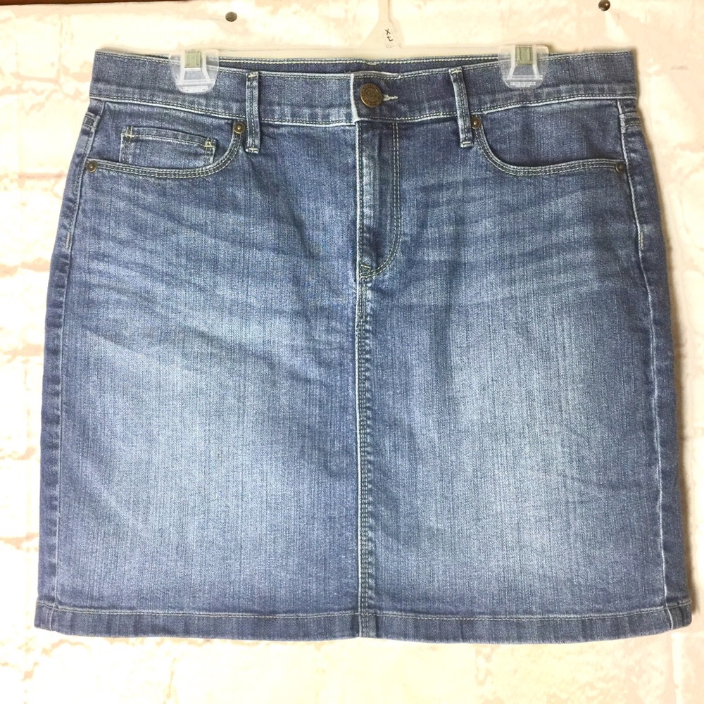 LOFT Denim Skirt